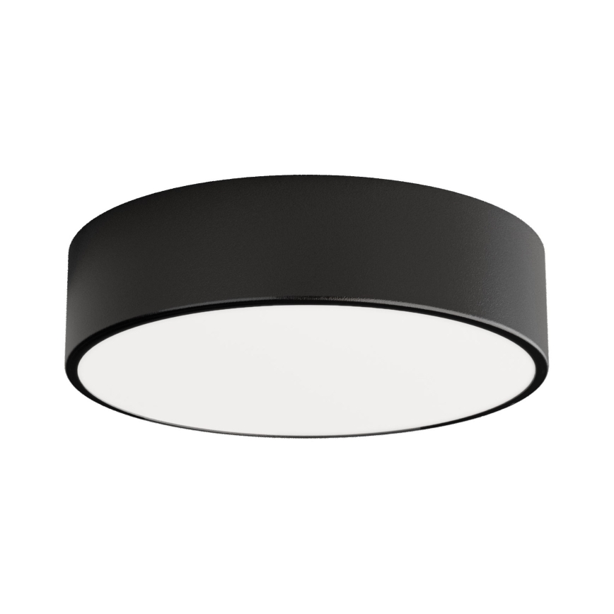 LED Плафониера CLEO LED/24W/230V 3000K Ø 30 см черен