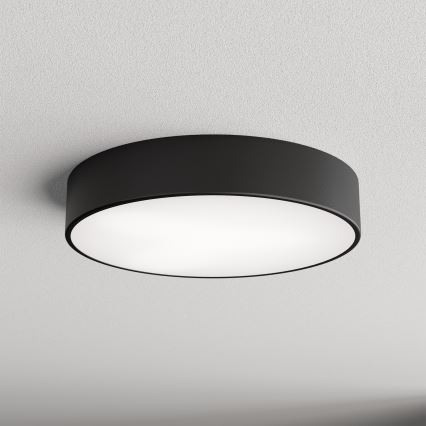 LED Плафониера CLEO LED/43W/230V 3000K Ø 40 см черен