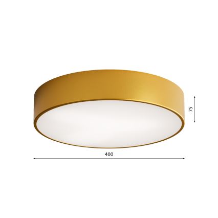 LED Плафониера CLEO LED/43W/230V 4000K Ø 40 см златист