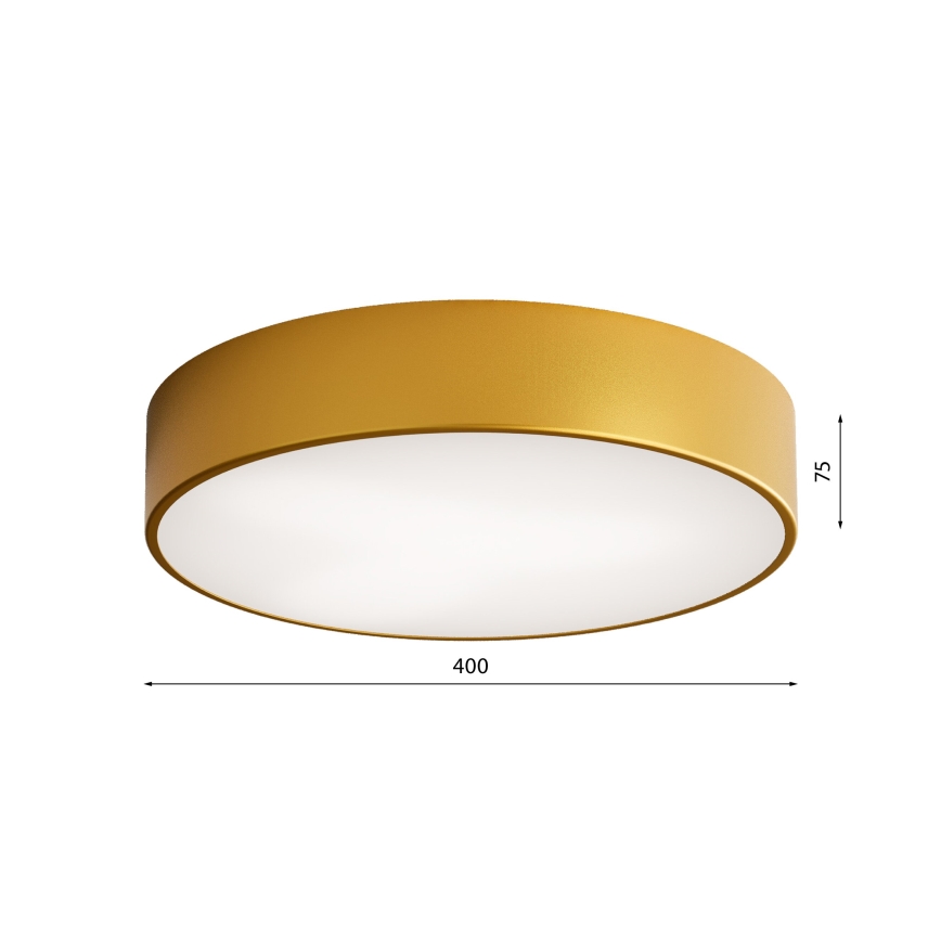 LED Плафониера CLEO LED/43W/230V 4000K Ø 40 см златист