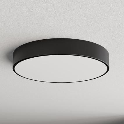 LED Плафониера CLEO LED/69W/230V 4000K Ø 50 см черен