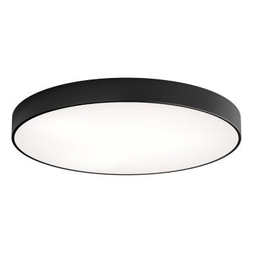 LED Плафониера CLEO LED/96W/230V 4000K Ø 80 см черен