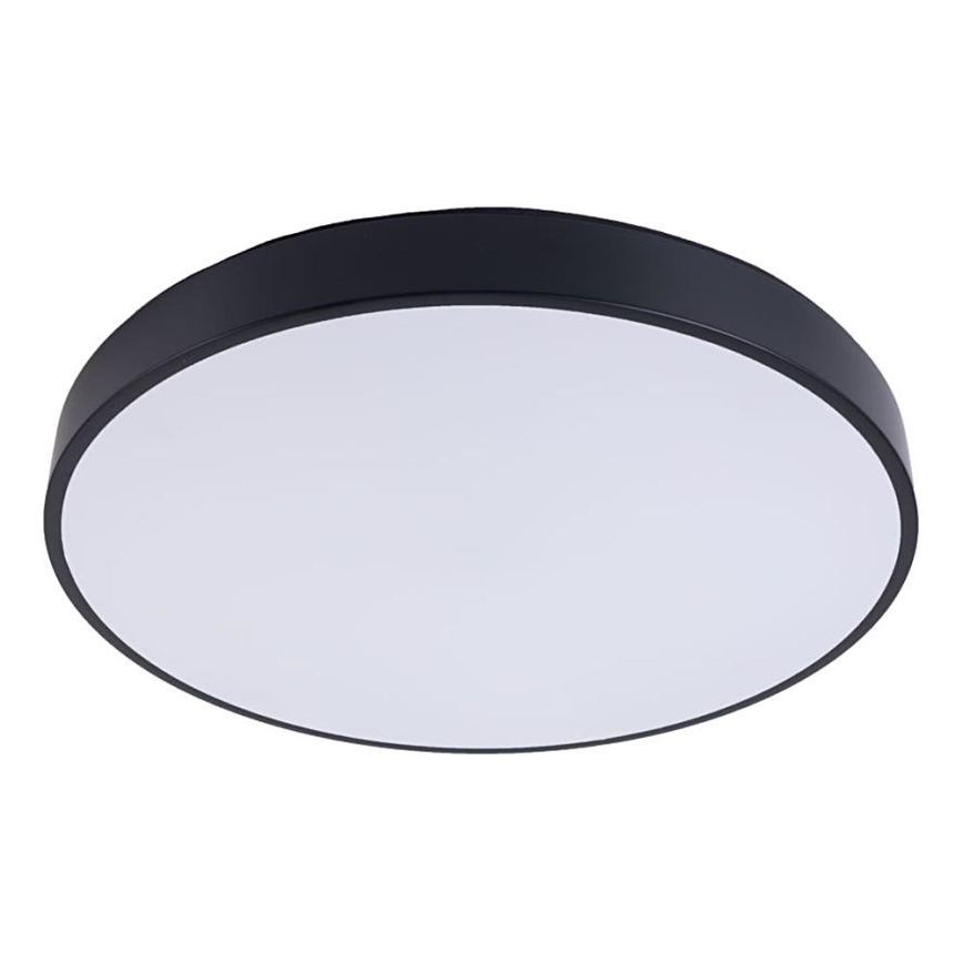 LED Плафониера FELIZ LED/30W/230V 4000K Ø 30 см черен