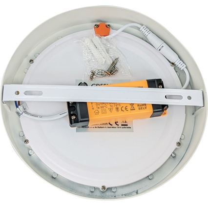 LED Плафониера FENIX LED/12W/230V 2800K Ø 17 см