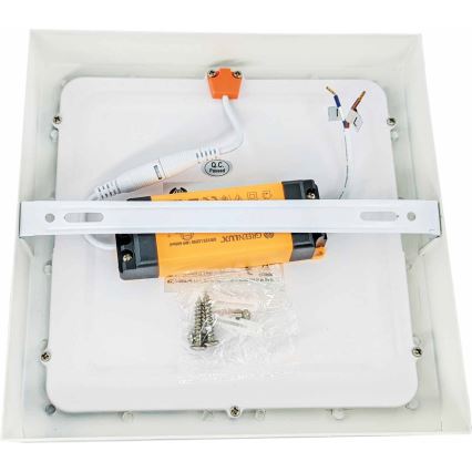 LED Плафониера FENIX LED/24W/230V 3800K 29,8 см снежнобял
