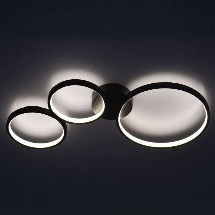 LED Плафониера FLAMENCO LED/33W/230V 4000K черен