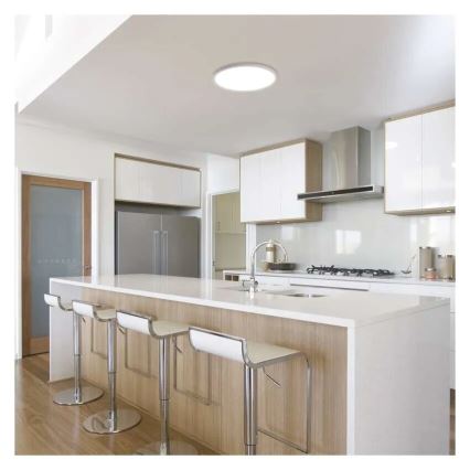 LED Плафониера FLORI LED/18W/230V 4000K бял Ø 29 см