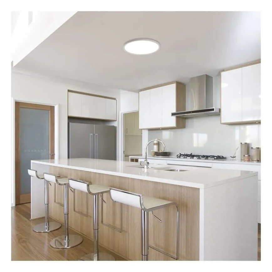 LED Плафониера FLORI LED/18W/230V 4000K бял Ø 29 см
