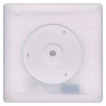 LED Плафониера FLORI LED/18W/230V 4000K черен 29x29 см