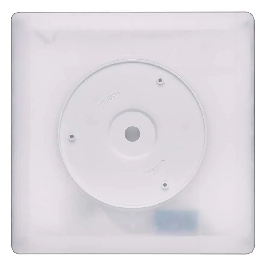 LED Плафониера FLORI LED/18W/230V 4000K черен 29x29 см