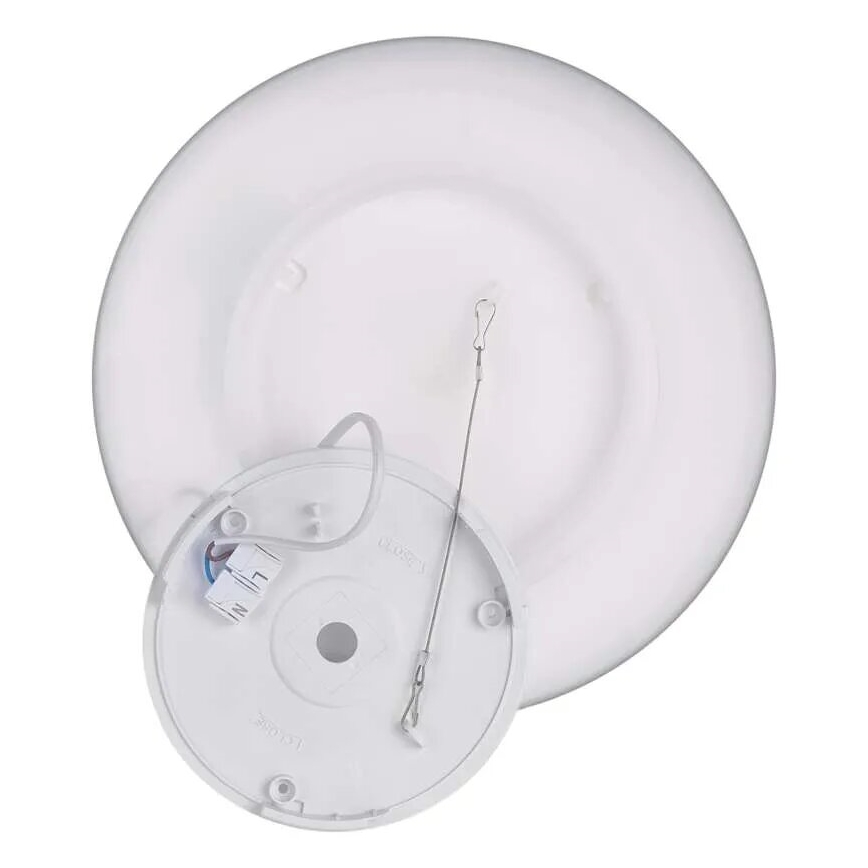 LED Плафониера FLORI LED/18W/230V 4000K черен Ø 29 см