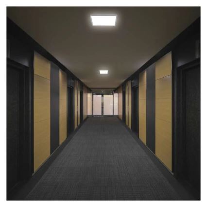 LED Плафониера FLORI LED/22W/230V 4000K бял 42x42 см