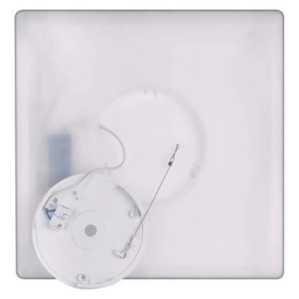 LED Плафониера FLORI LED/22W/230V 4000K черен 42x42 см