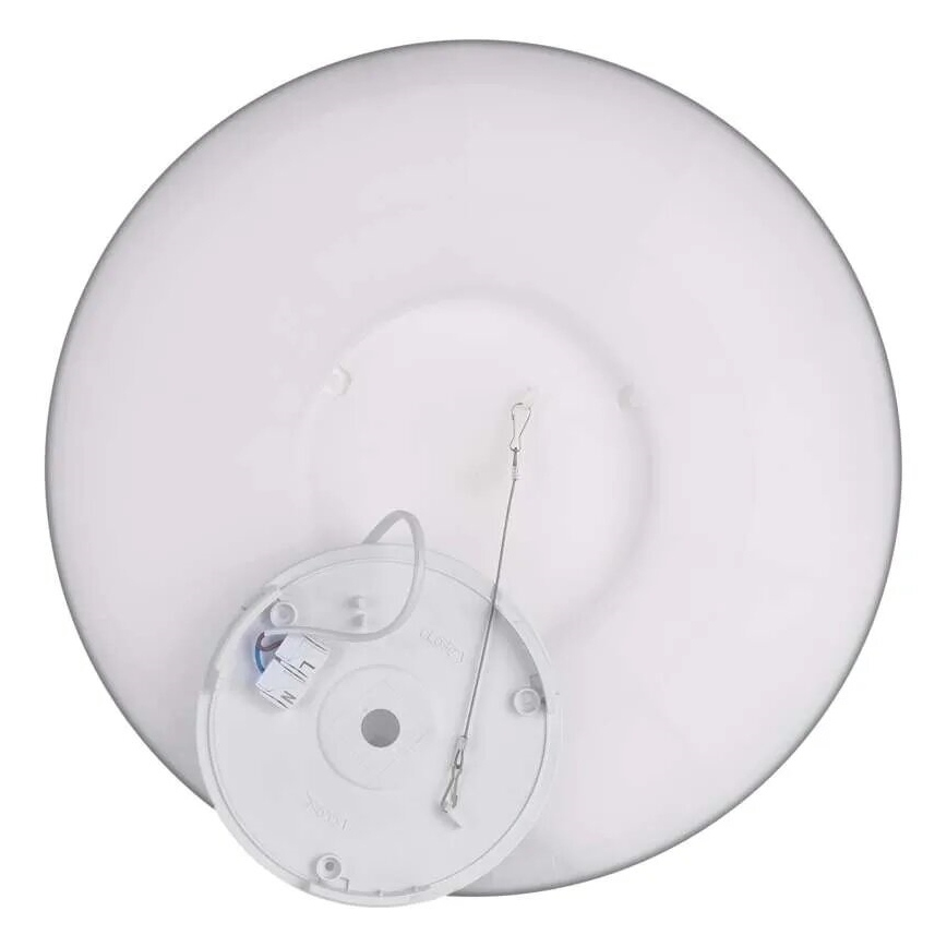 LED Плафониера FLORI LED/22W/230V 4000K черен Ø 42 см
