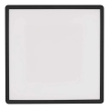 LED Плафониера FLORI LED/22W/230V 4000K черен 42x42 см