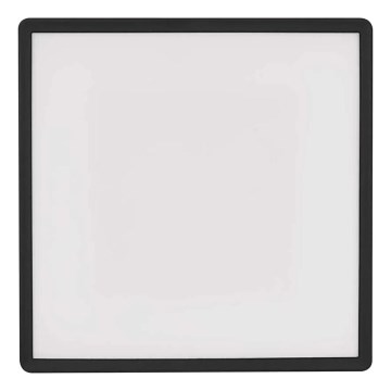 LED Плафониера FLORI LED/22W/230V 4000K черен 42x42 см