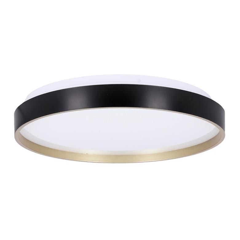 LED Плафониера FLORIDA LED/18W/230V черен