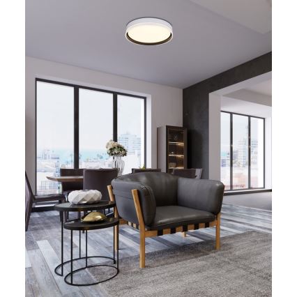 LED Плафониера FLORIDA LED/24W/230V бял