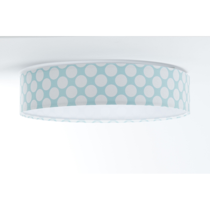 LED Детска плафониера GALAXY KIDS LED/24W/230V точки зелена/бяла