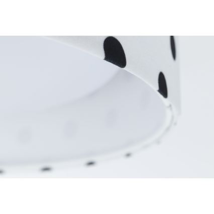 LED Детска плафониера GALAXY KIDS LED/24W/230V точки бяла/черна