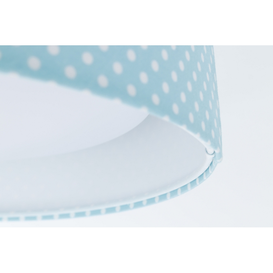 LED Детска плафониера GALAXY KIDS LED/24W/230V точки тюркоаз/бяла