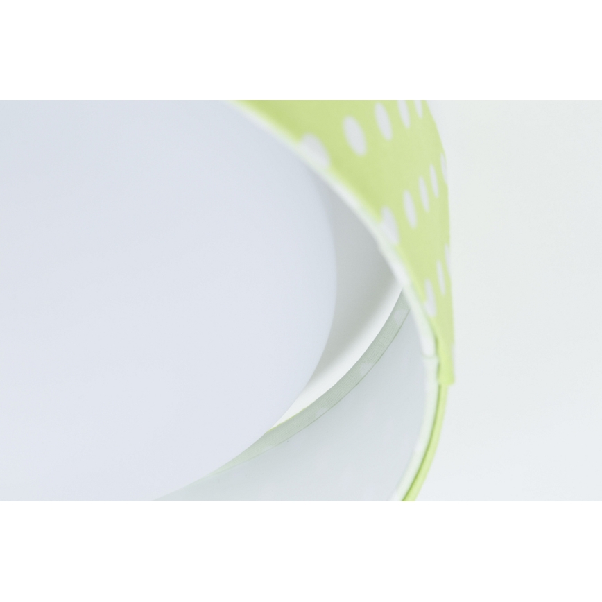 LED Детска плафониера GALAXY KIDS LED/24W/230V точки зелена/бяла
