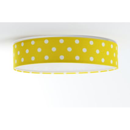 LED Детска плафониера GALAXY KIDS LED/24W/230V точки жълто/бяла