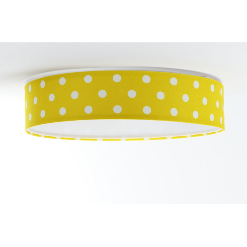 LED Детска плафониера GALAXY KIDS LED/24W/230V точки жълто/бяла
