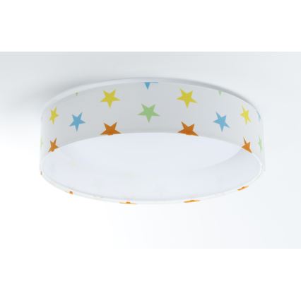 LED Детска плафониера GALAXY KIDS LED/24W/230V звезди цветен