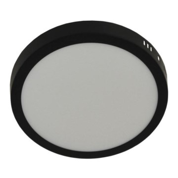 LED Плафониера GERRIT LED/18W/230V 4000K черен