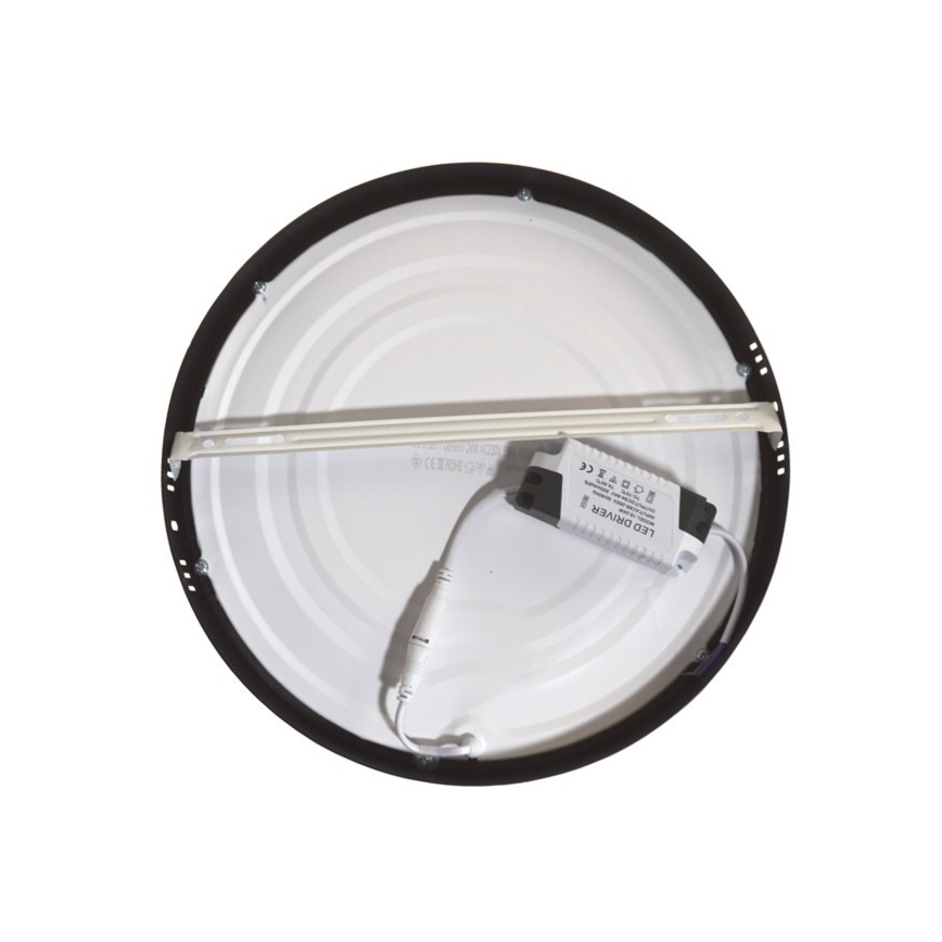 LED Плафониера GERRIT LED/24W/230V 4000K черен