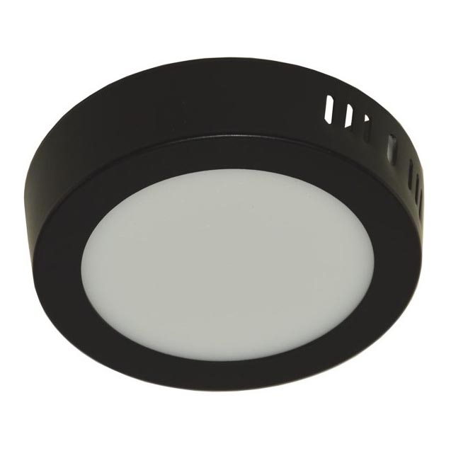 LED Плафониера GERRIT LED/6W/230V 4000K черен