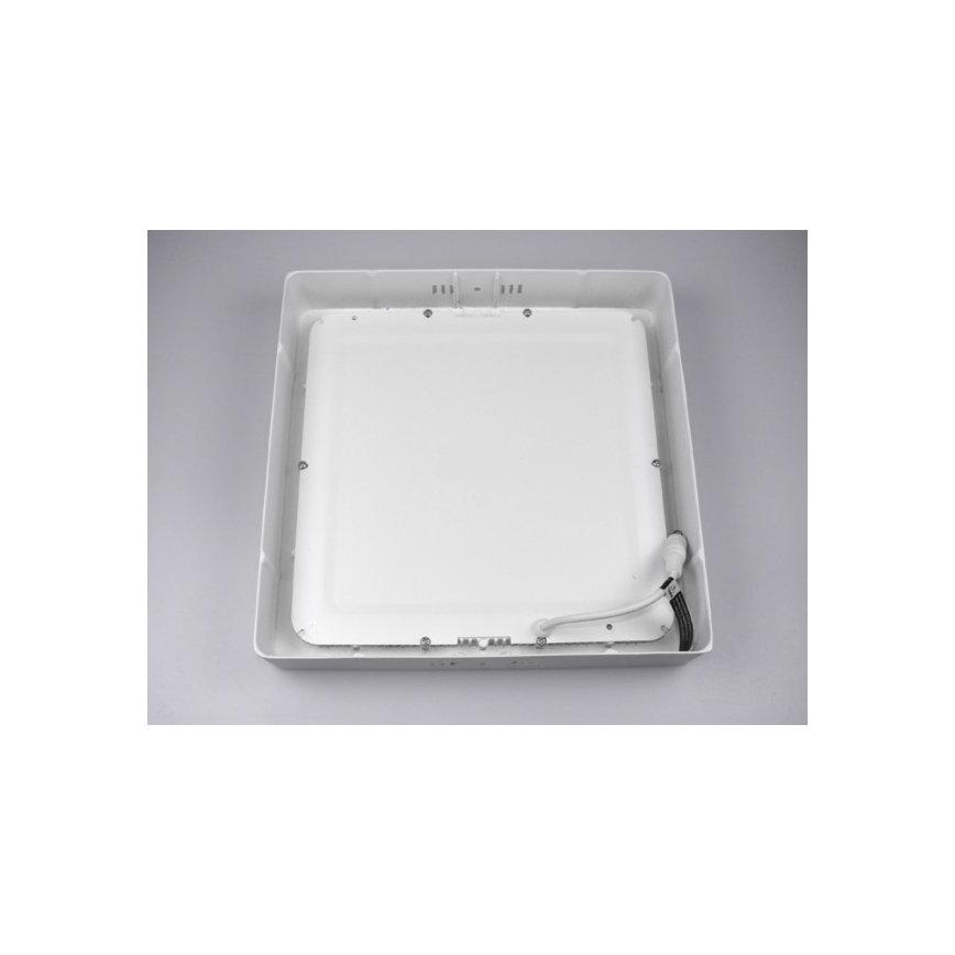 LED Плафониера GERRY LED/18W/230V 4000K бял