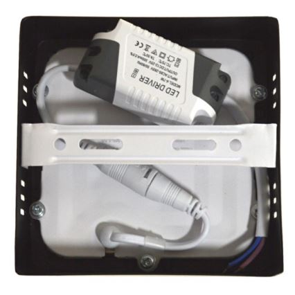 LED Плафониера GERRY LED/6W/230V 4000K черен