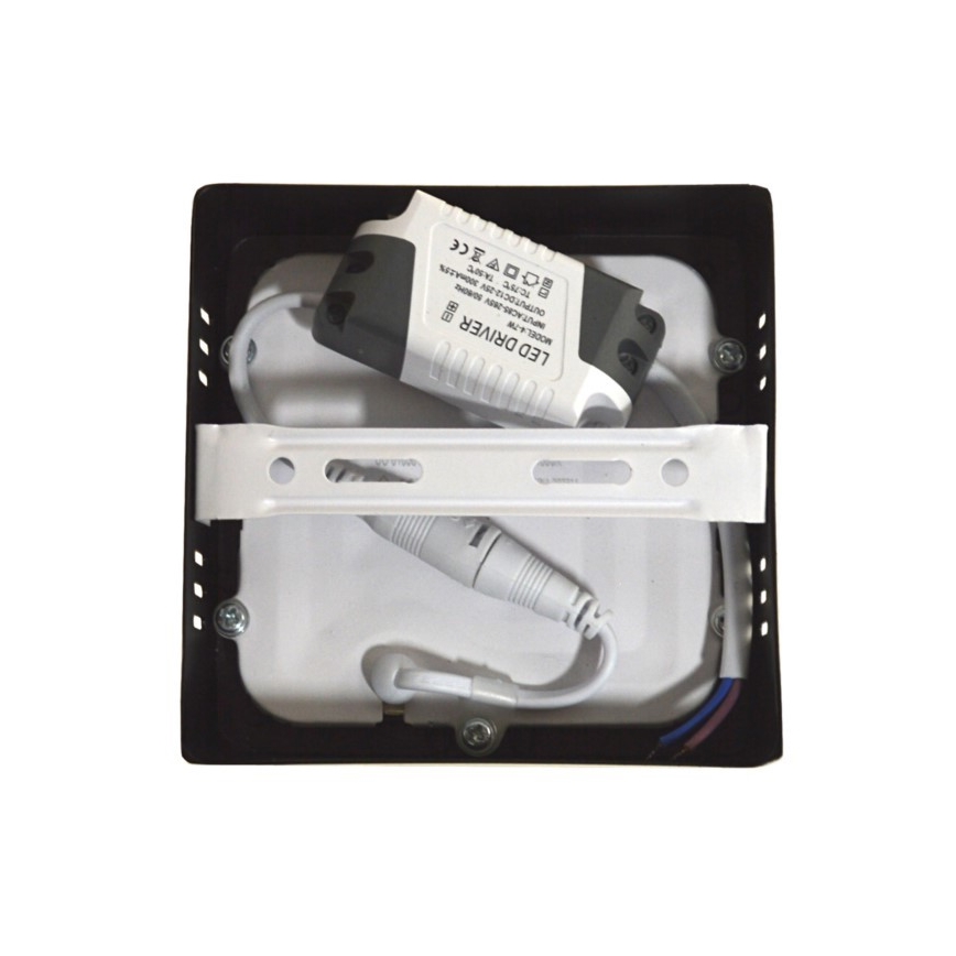 LED Плафониера GERRY LED/6W/230V 4000K черен