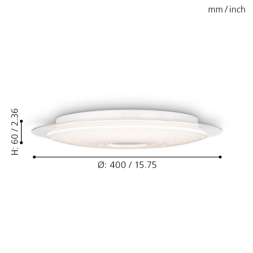 LED Плафониера IGROKA LED/18,8W/230V