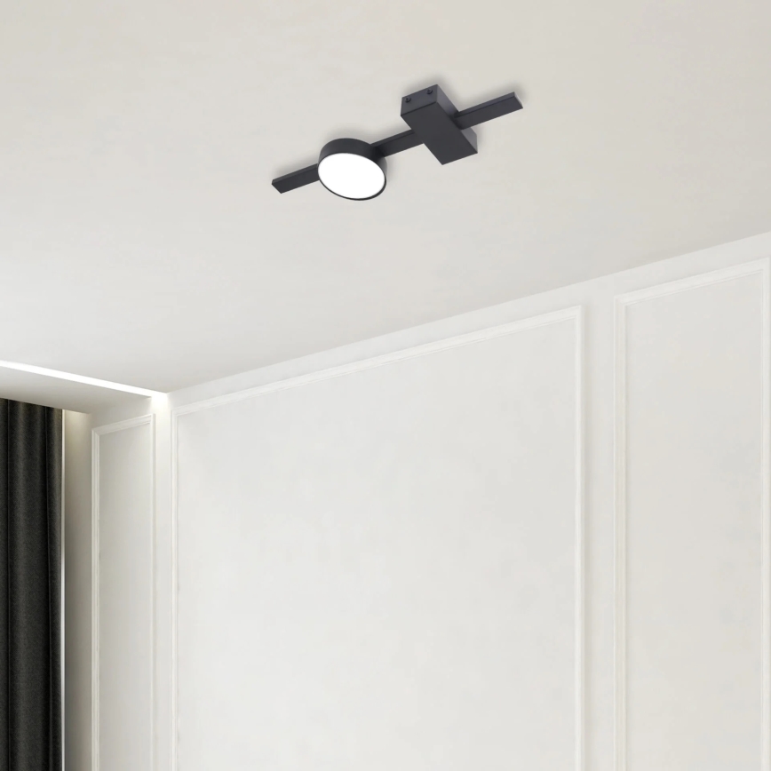 LED Плафониера JOY 1xGX53/6W/230V черен