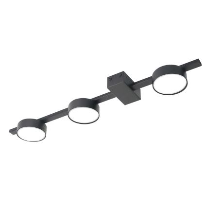 LED Плафониера JOY 3xGX53/6W/230V черен