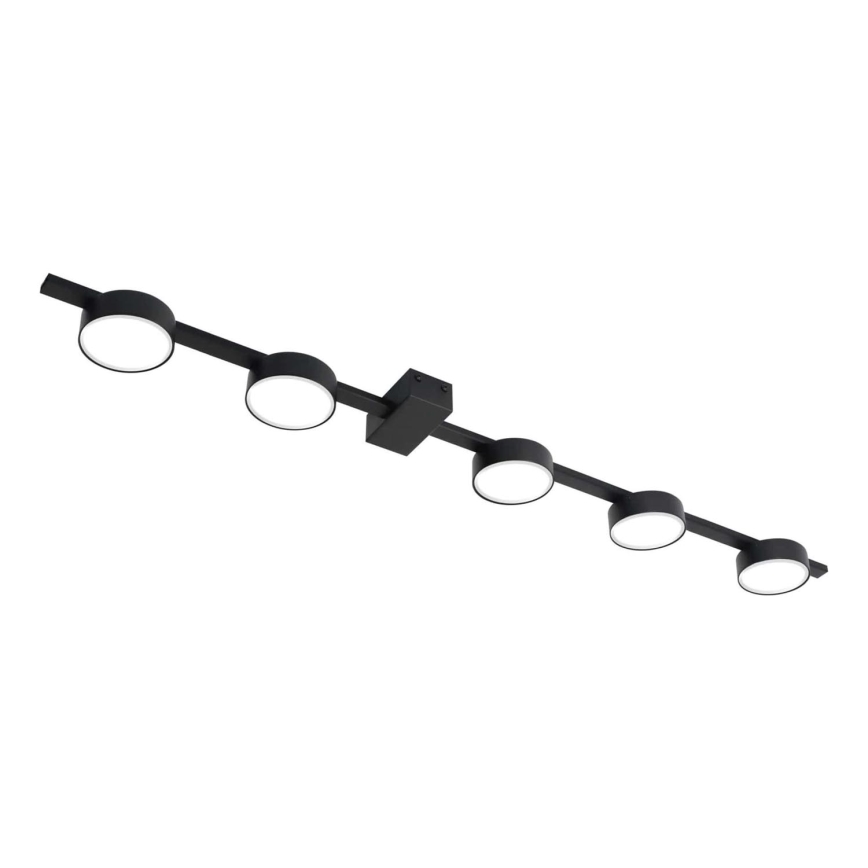 LED Плафониера JOY 5xGX53/6W/230V черен