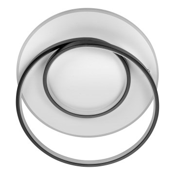 LED Плафониера LED/100W/230V 3000K-5000K черен/сив