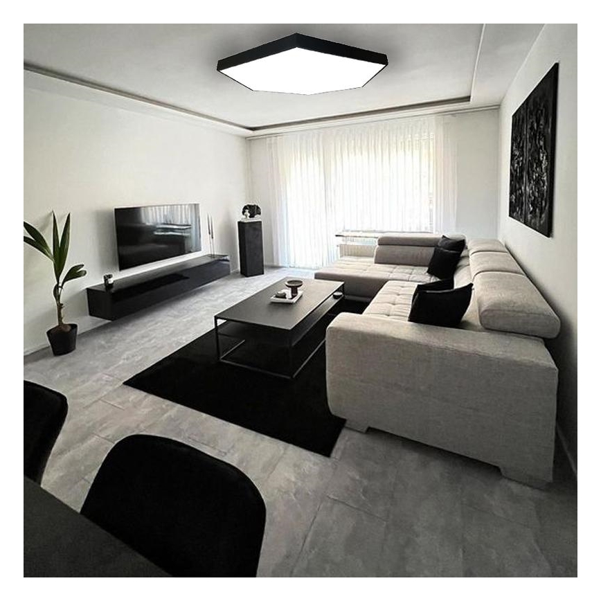 LED Плафониера LED/100W/230V 4000K Ø 100 см