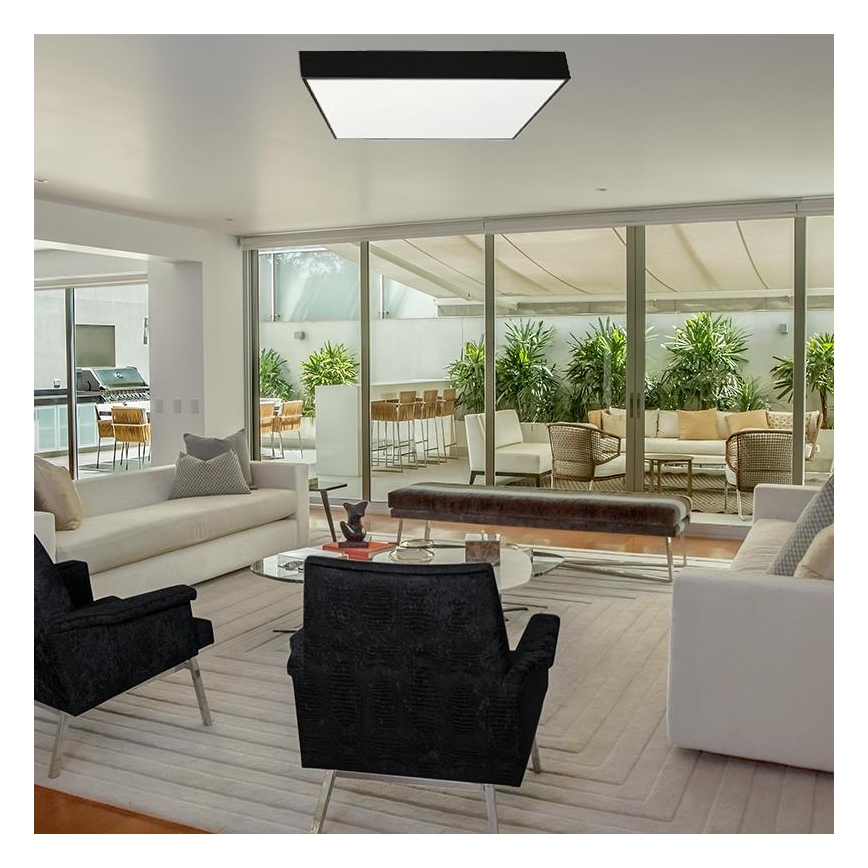 LED Плафониера LED/110W/230V 4000K 80x80 см