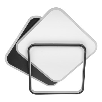 LED Плафониера LED/114W/230V 3000-5000K черен/сив