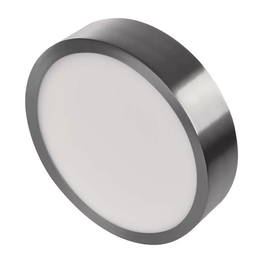 LED Плафониера NEXXO LED/12,5W/230V 3000/3500/4000K Ø 17 см матов хром