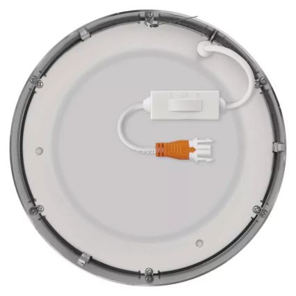 LED Плафониера NEXXO LED/12,5W/230V 3000/3500/4000K Ø 17 см матов хром