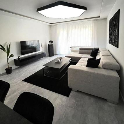LED Плафониера LED/120W/230V 4000K Ø 120 см