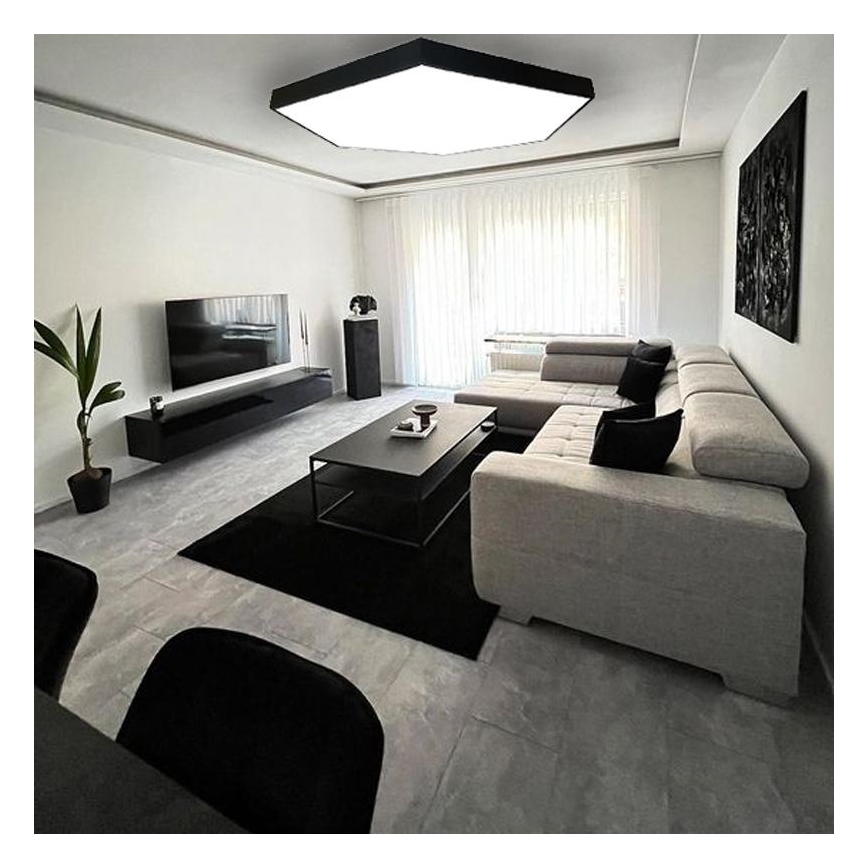 LED Плафониера LED/120W/230V 4000K Ø 120 см