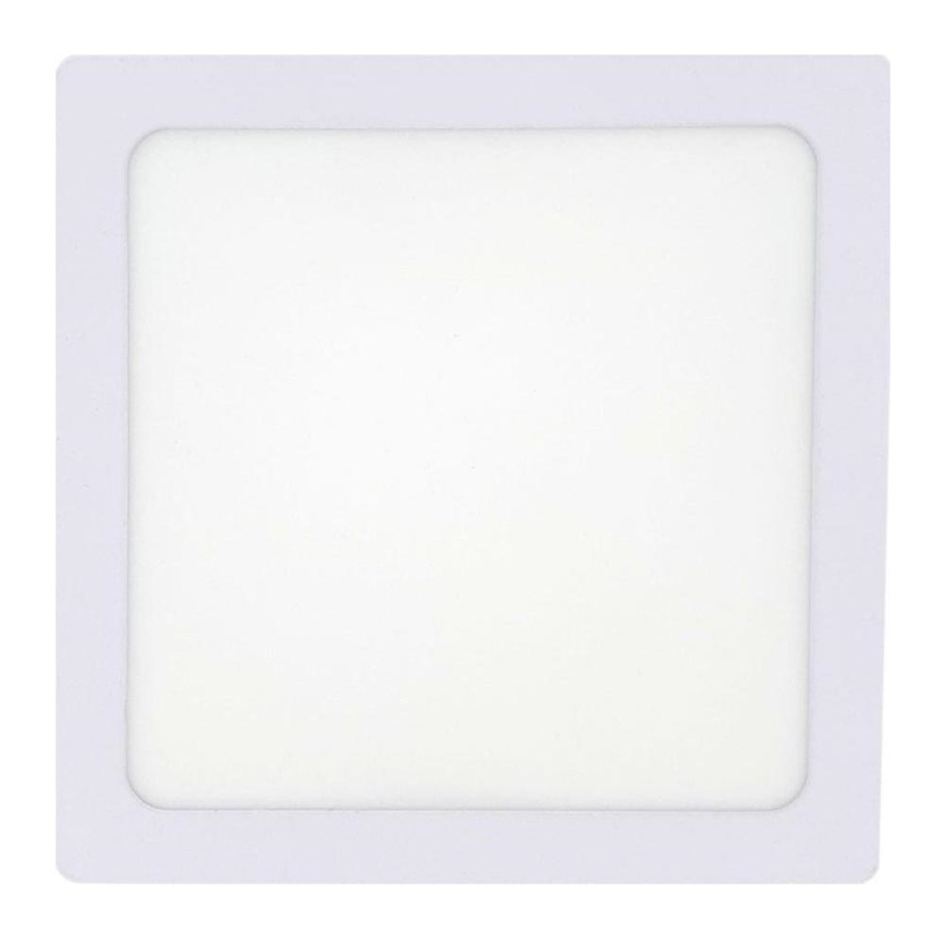 LED Плафониера LED/12W/230V 2700K 16,3x16,3 cm бял