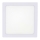 LED Плафониера LED/12W/230V 2700K 16,3x16,3 cm бял