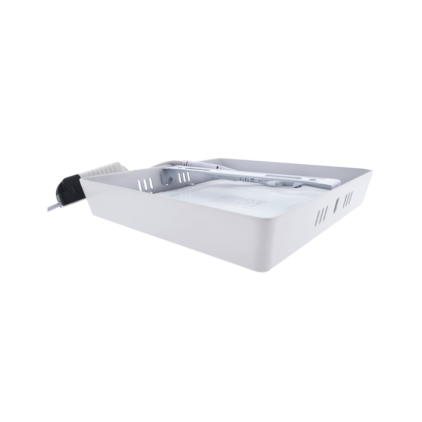 LED Плафониера LED/12W/230V 2700K 16,3x16,3 cm бял